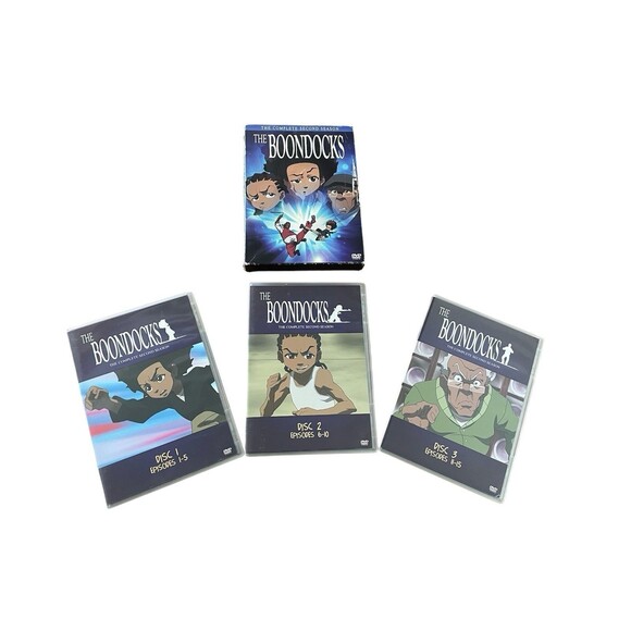 boondocks Other - The Boondocks Complete Second Season (DVD, 2008, 3-Disc Set)